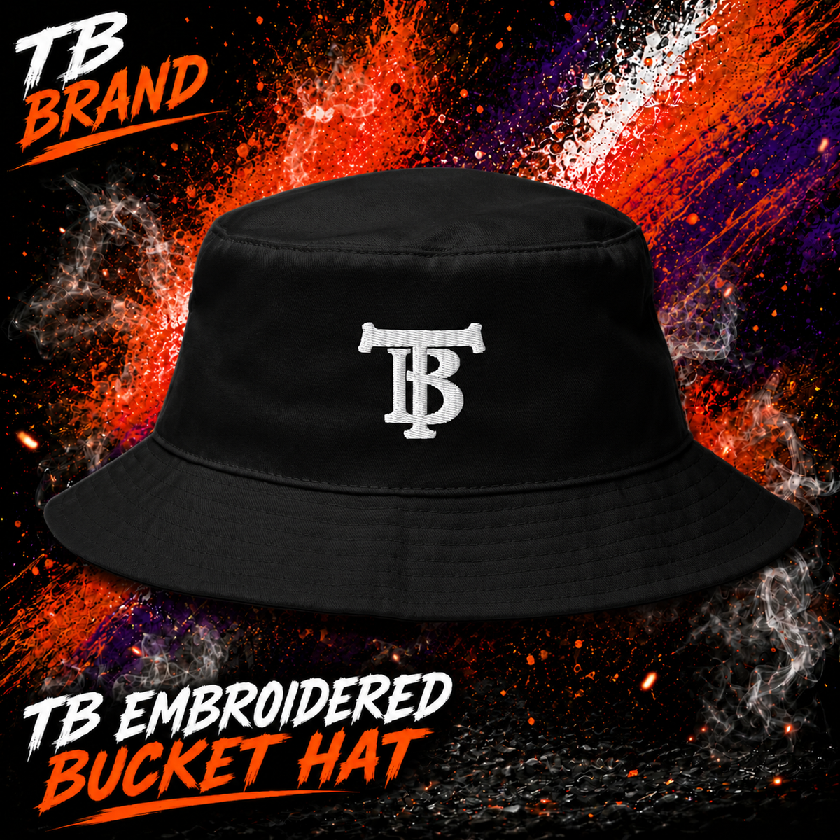 TB Embroidered Bucket Hat