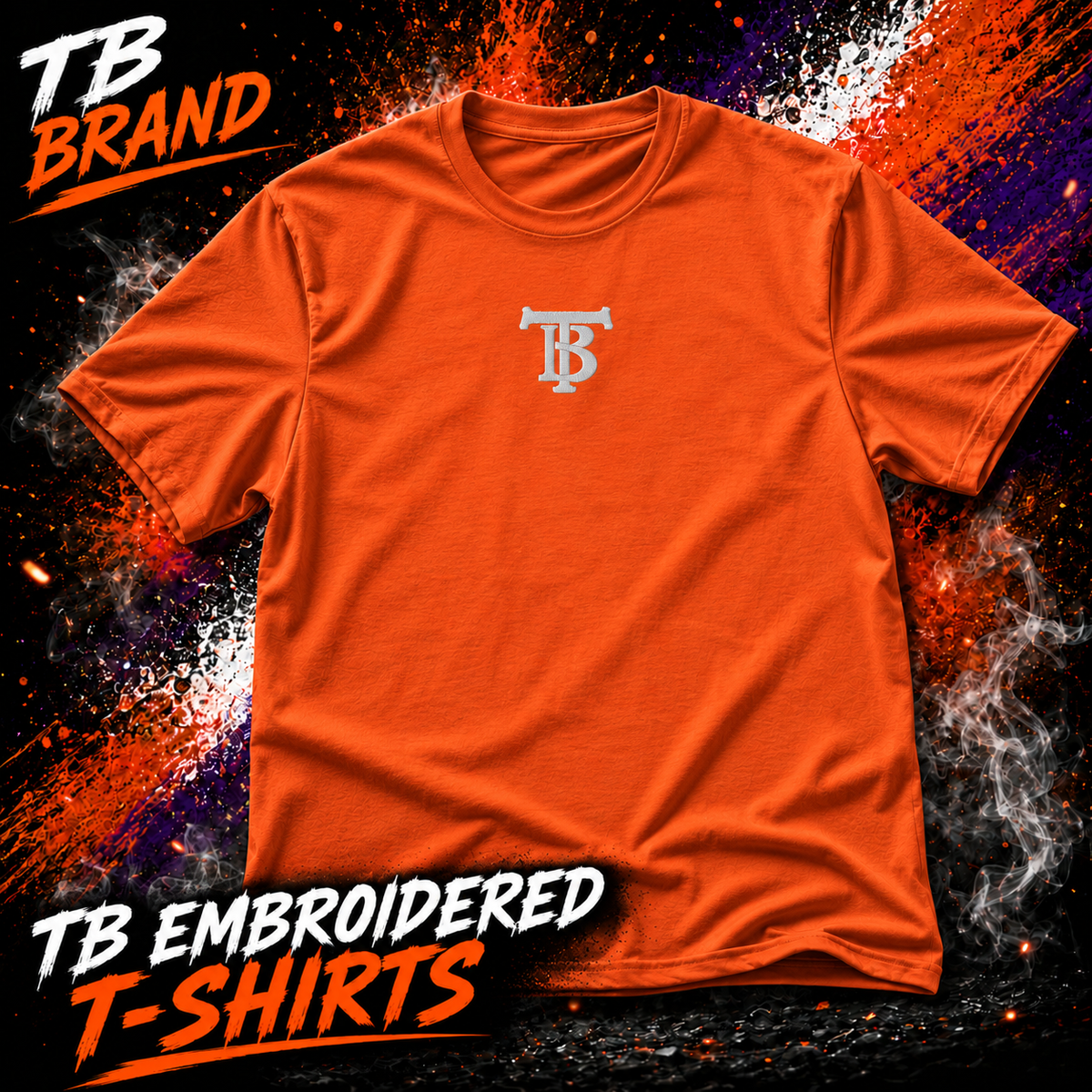 TB Embroidered T-Shirt