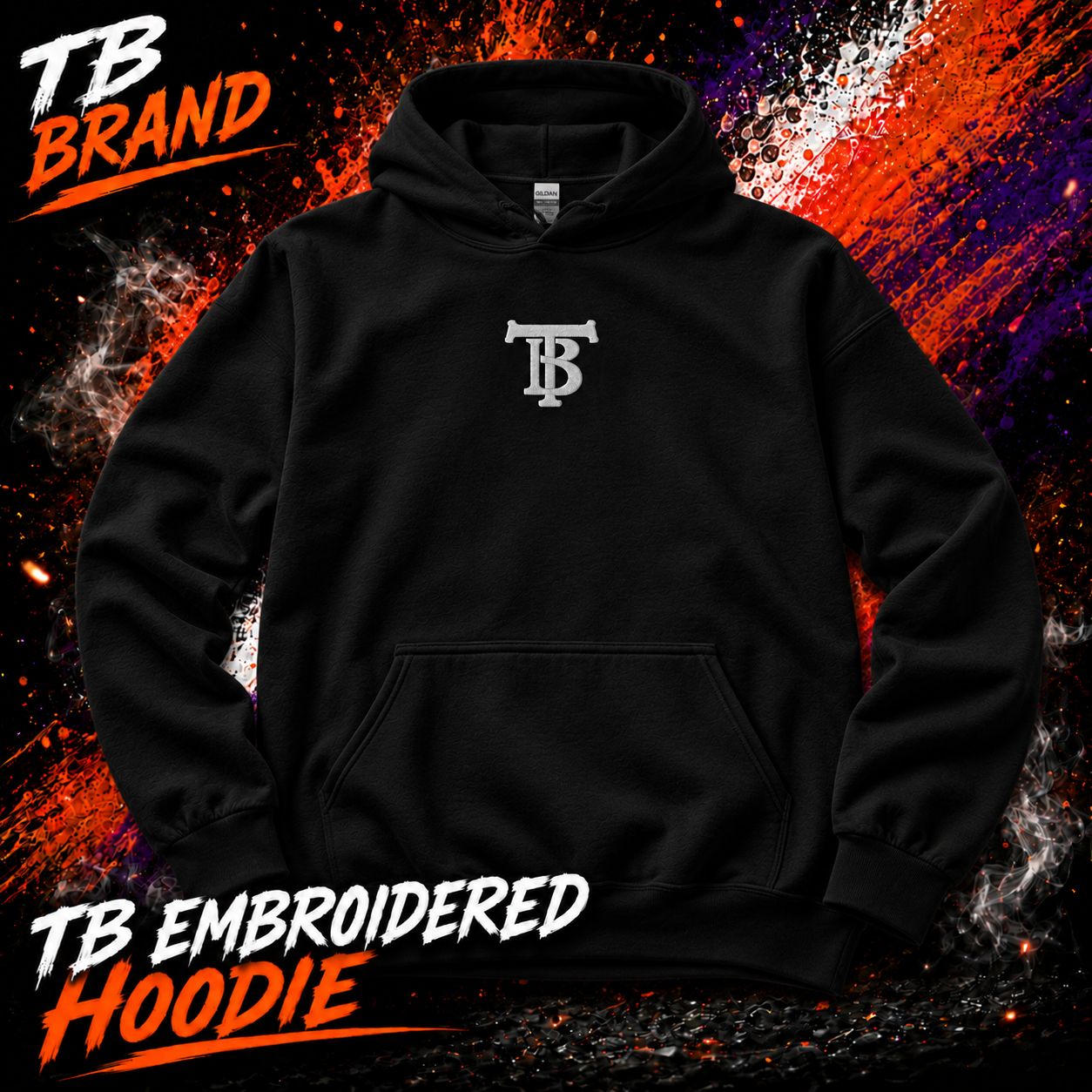 TB embroidered Hoodie
