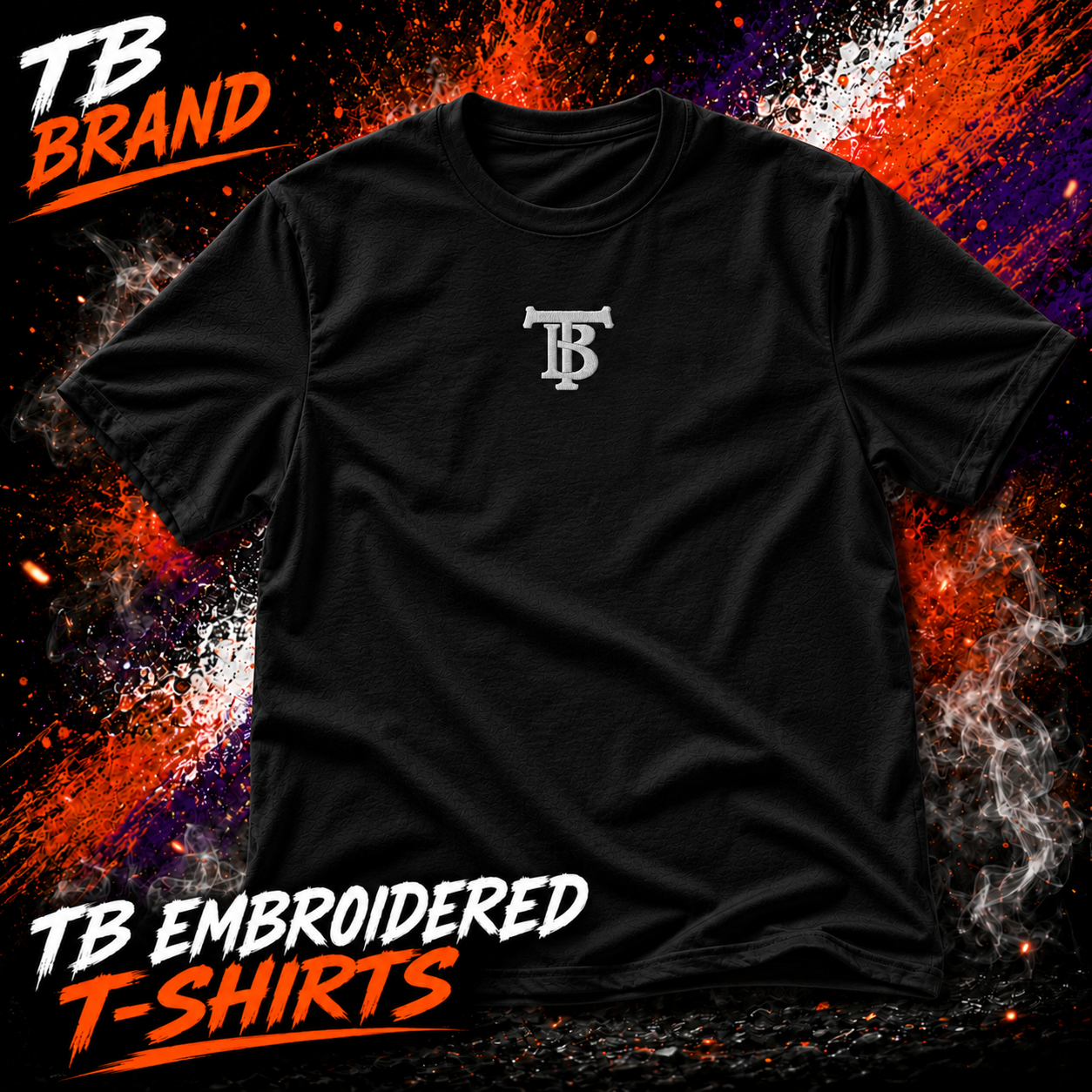 TB Embroidered T-Shirt